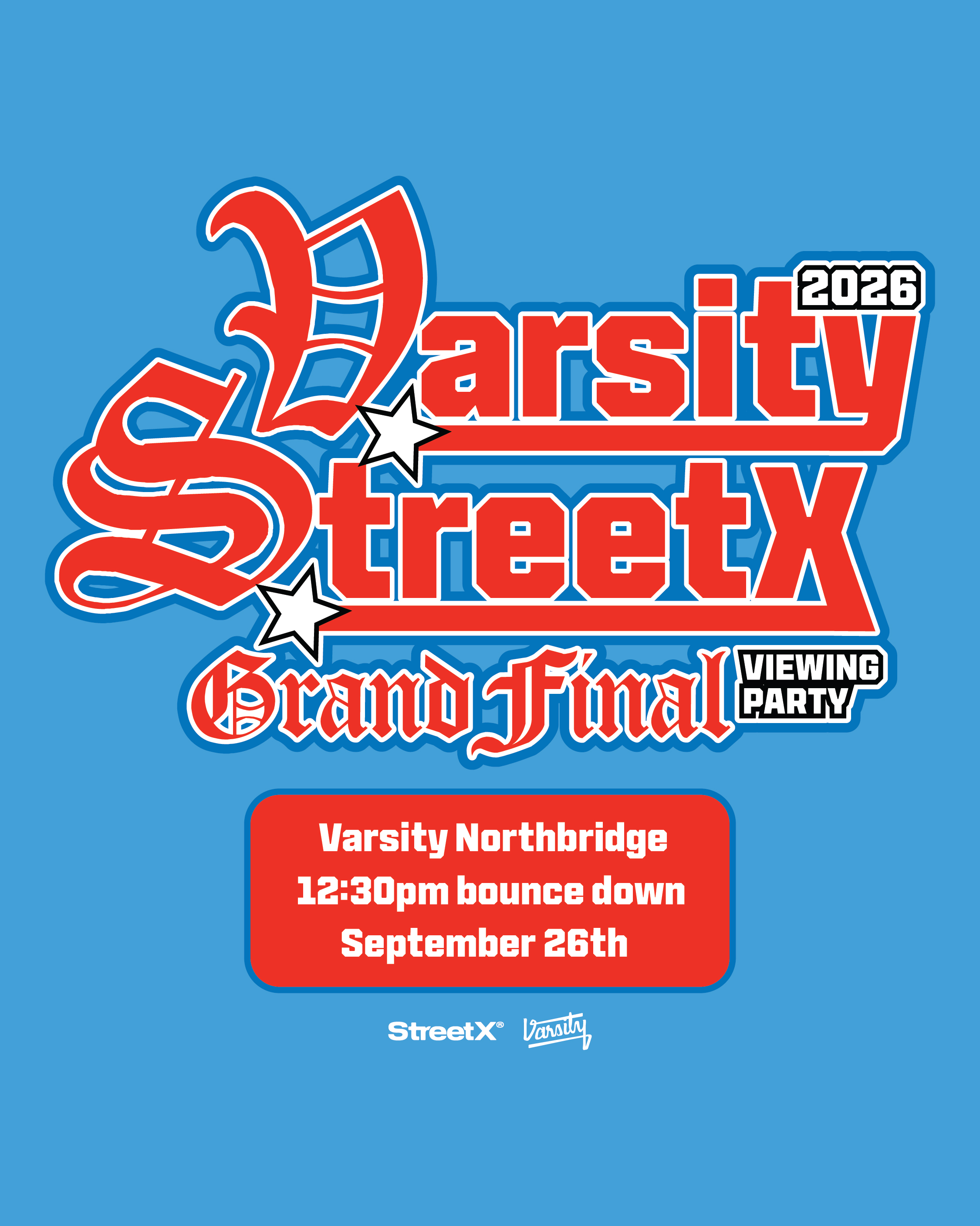Street X: Grand Final Party