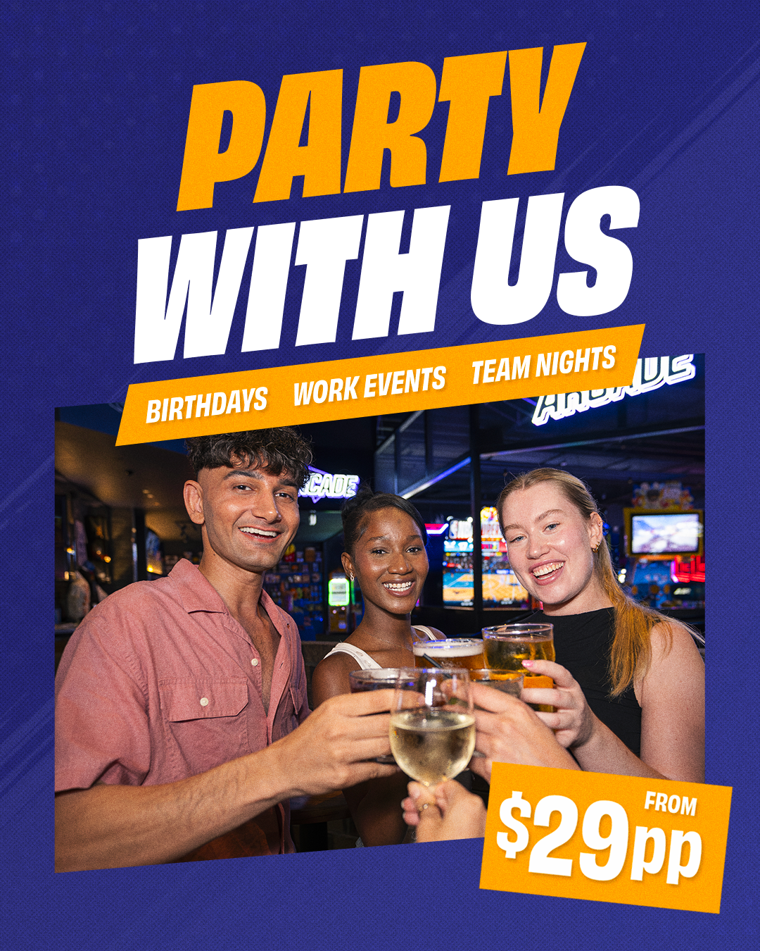 Party With Us: Functions Packages