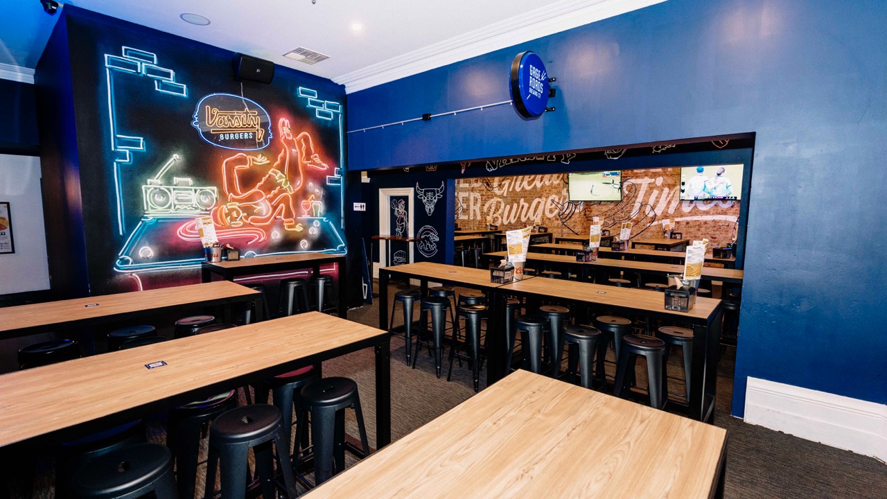 Varsity venue atmosphere
